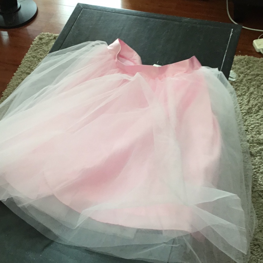 Space 46 Boutique Barbiecore Ballerina pink tulle skirt NWT